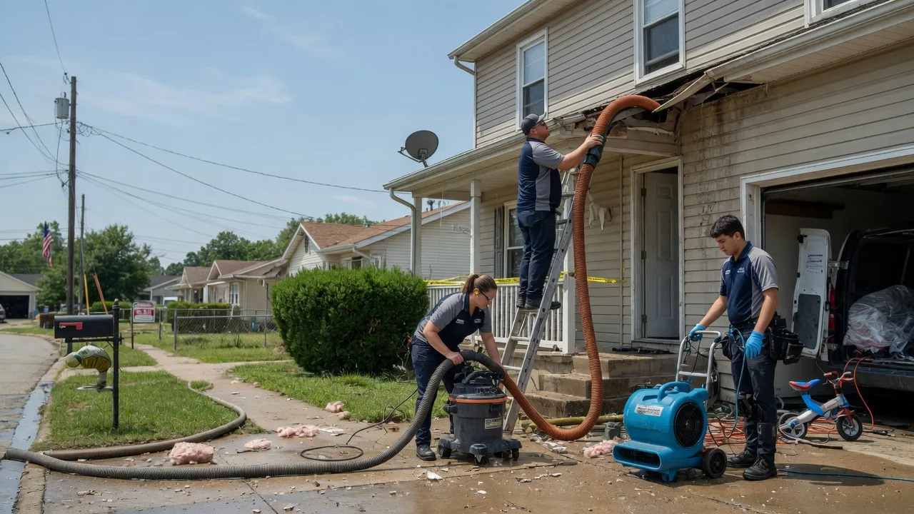 Water Damage Restoration in High Hill, MO near me